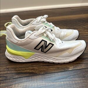 New Balance lime green and blue Running Shoes